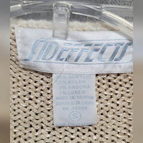 SIDE EFFECTS Handknitted 80s Sweater - Picture 3 of 5